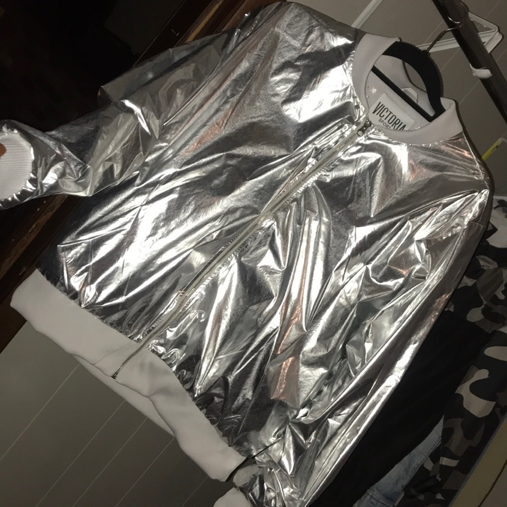 Brand New VS Metallic Jacket **price LOWERED**